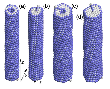 Carbon Nanosprings Exhibit High Thermal Expansion and Structural Deformation Modes