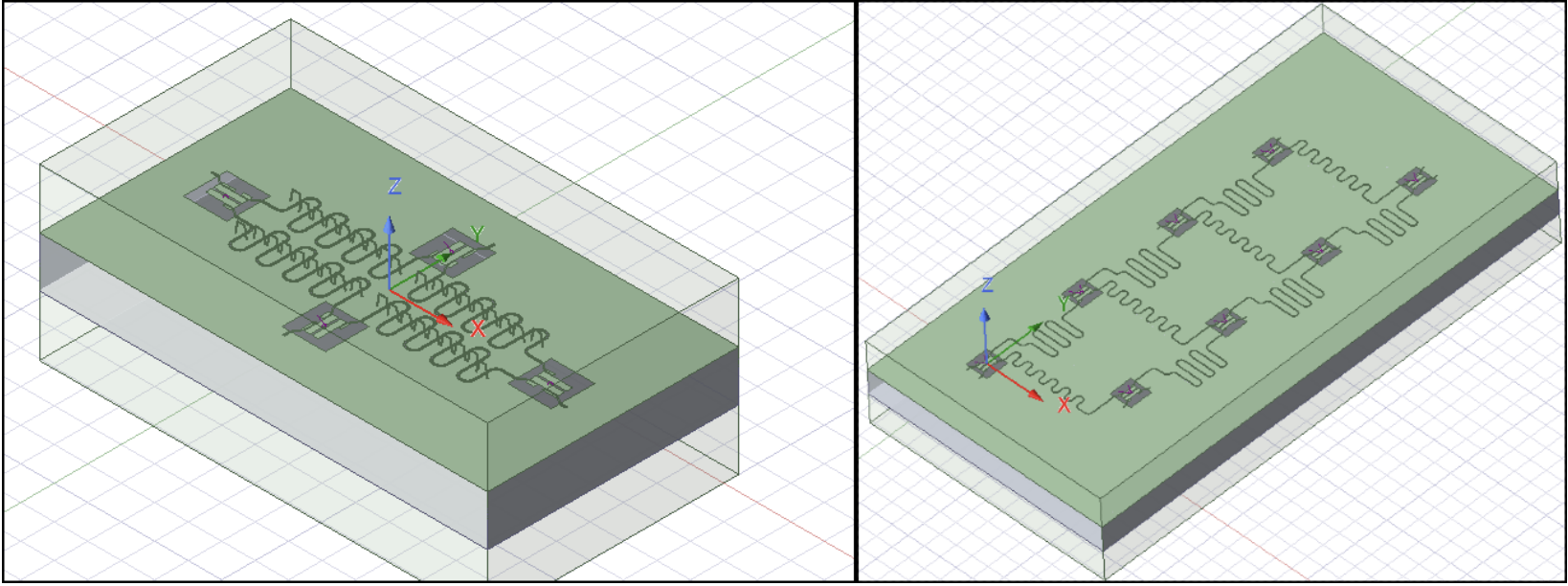 Transmon Qubit Layouts Optimised Using Simulation and Design Iteration