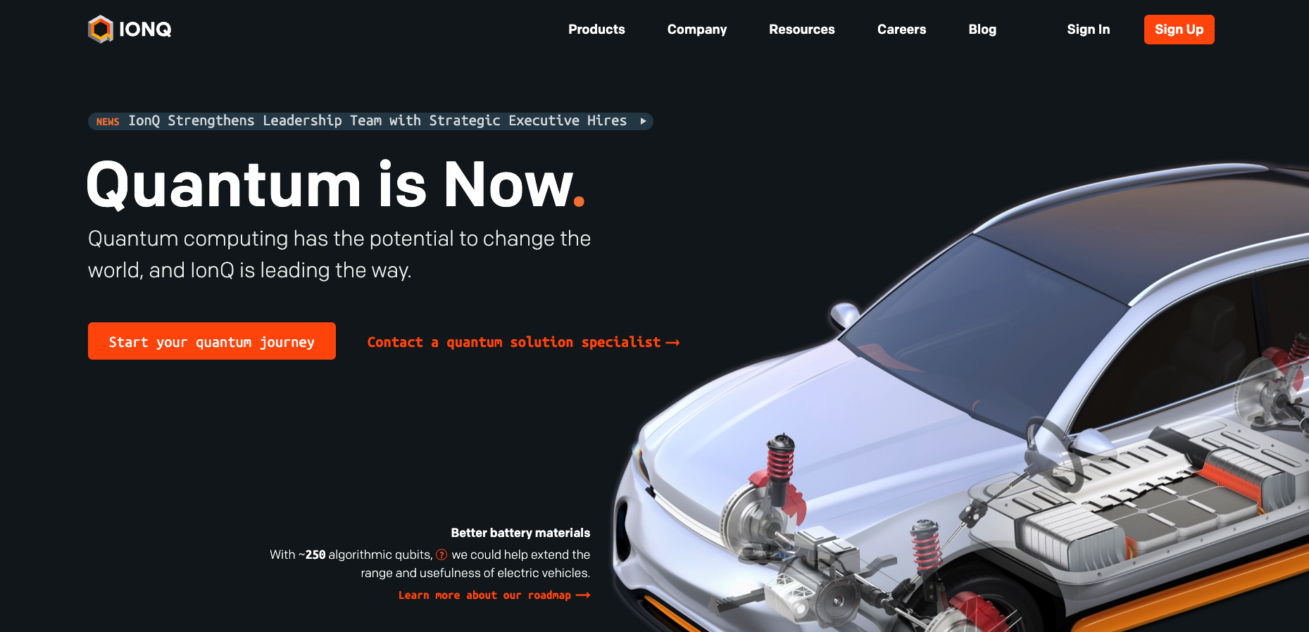 IonQ Strengthens Leadership Team with Key Executive Hires.