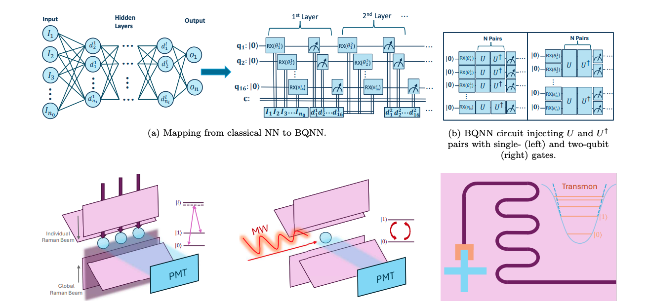 Quantum Neural Network Improves Image Classification with Controlled Measurement Uncertainty