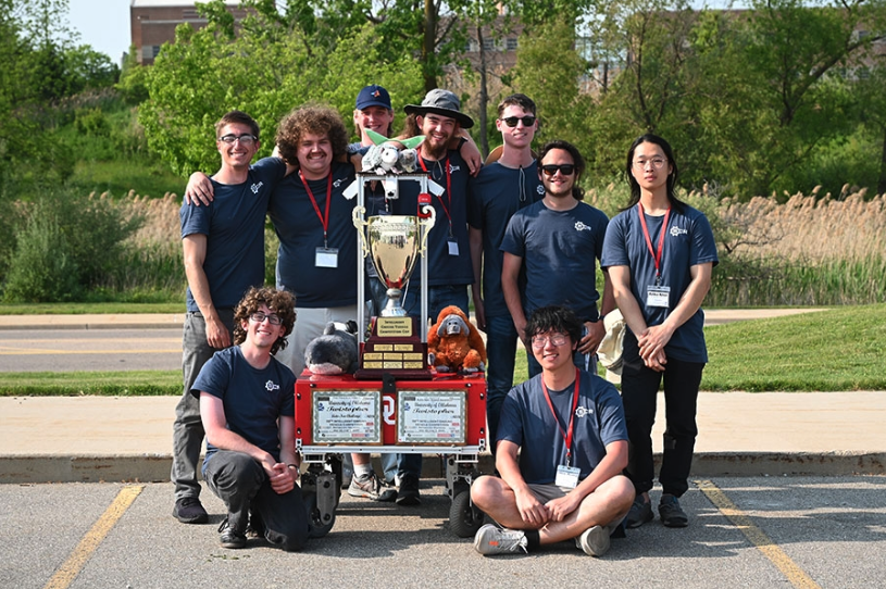 Oklahoma’s Zemlin Leads Sooner Robotics to IGVC Auto-Nav Victory with Autonomous Navigation System