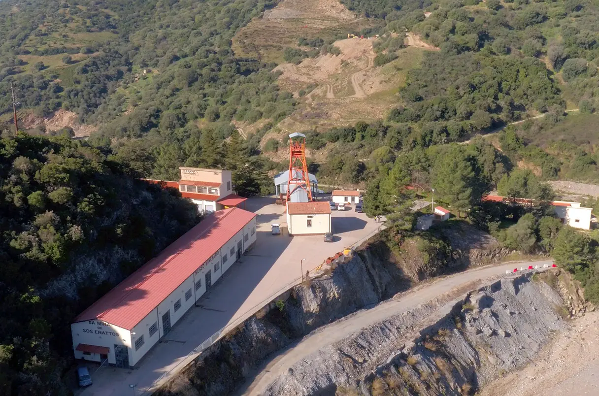 Overview of the Sos Enattos mine