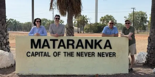 L-R: Dr Nicole Jenkins, Dr Andrew Watt, Professor Sean Taylor and Associate Professor Gawain McColl