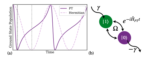 Algorithms Simulate Parity-Time Symmetric Hamiltonians on Quantum Computers.