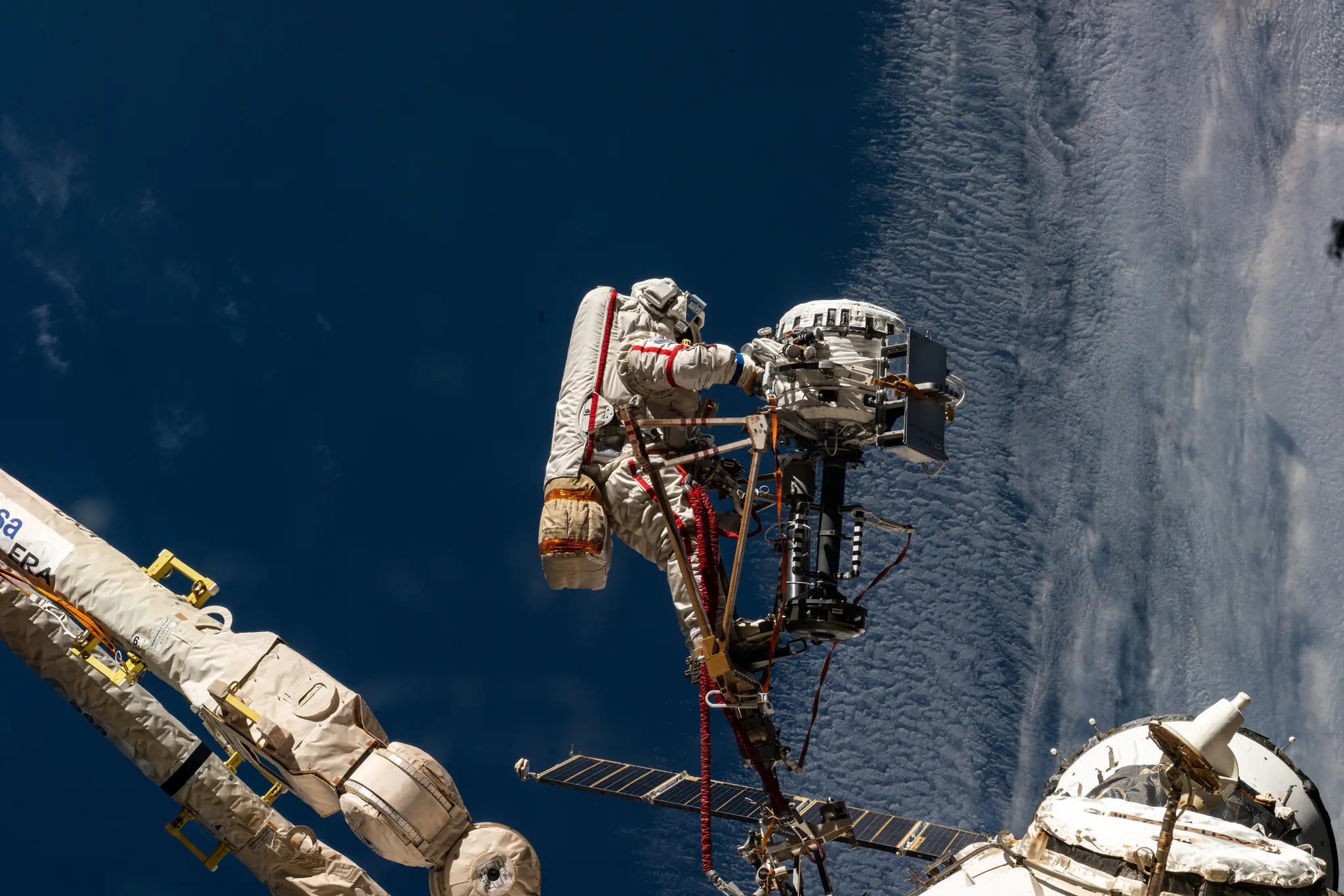 279th Spacewalk Supports Station Assembly, Maintenance, Upgrades