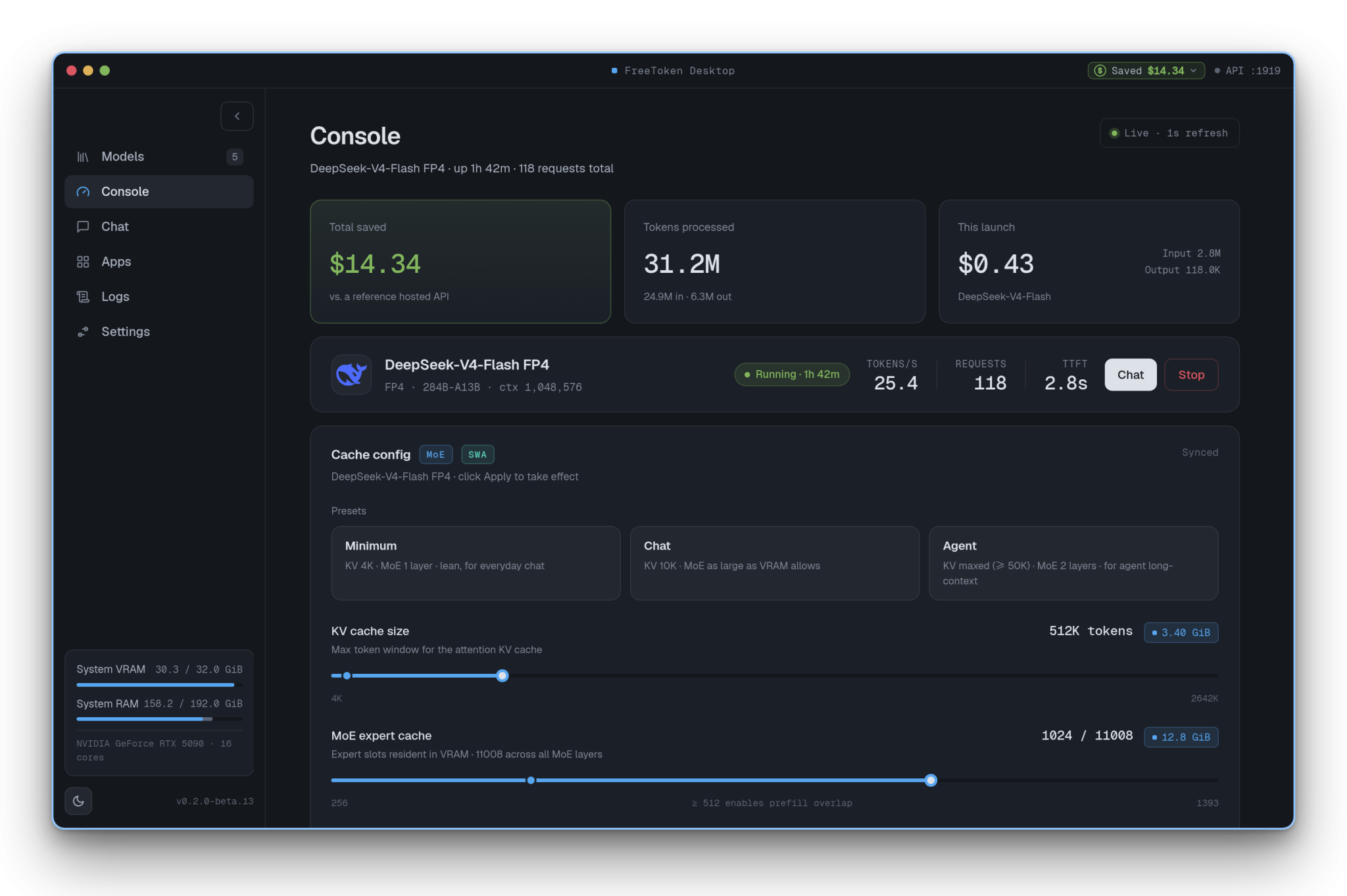 A 35B language model runs on 8GB of GPU memory, now