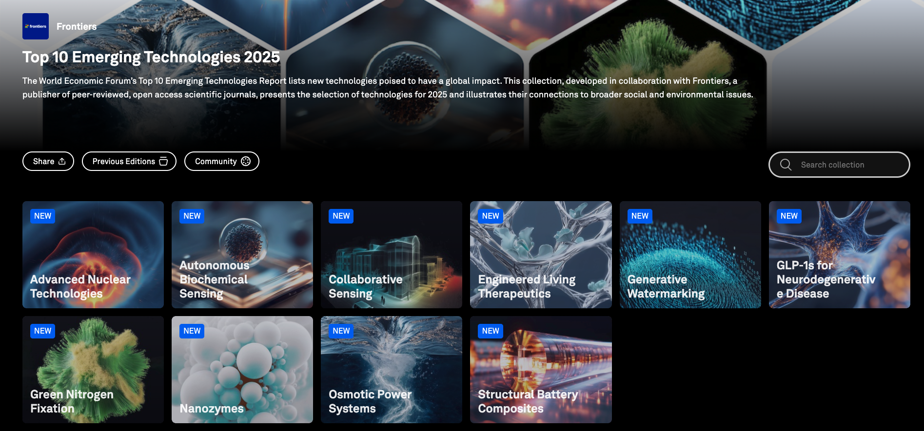 WEF Names Top 10 Emerging Technologies for 2025