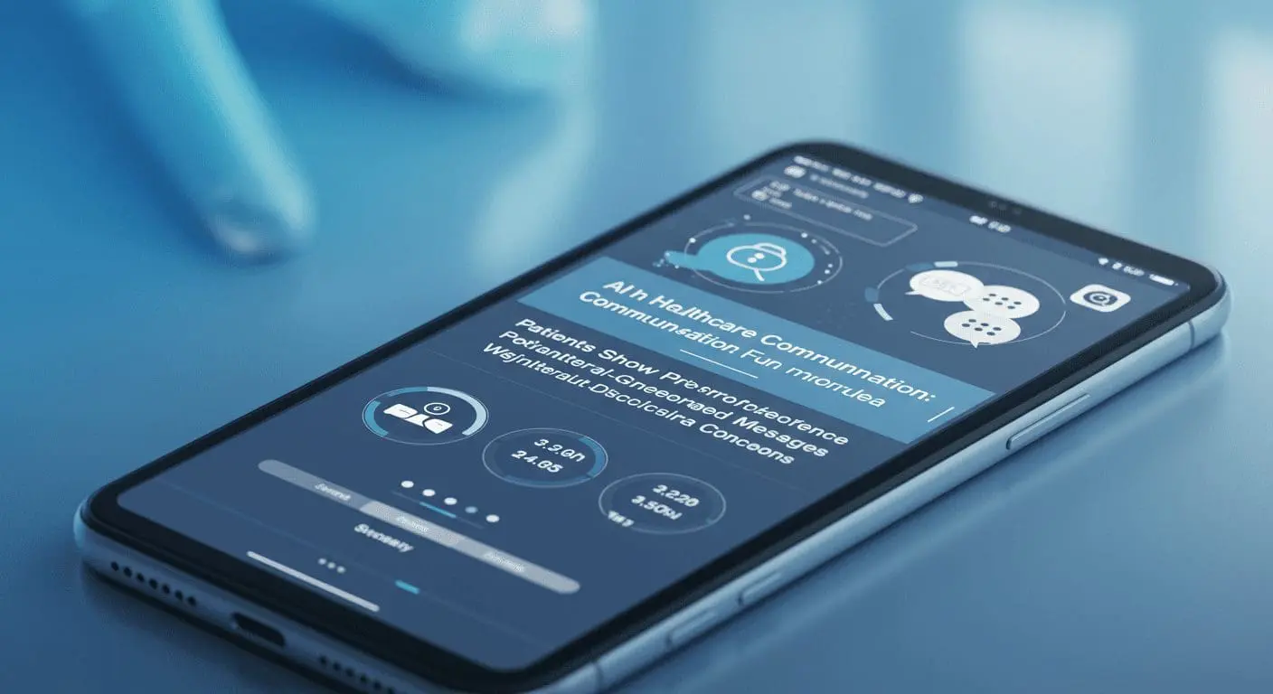 AI In Healthcare Communication: Patients Show Preference For AI-Generated Messages Despite Disclosure Concerns