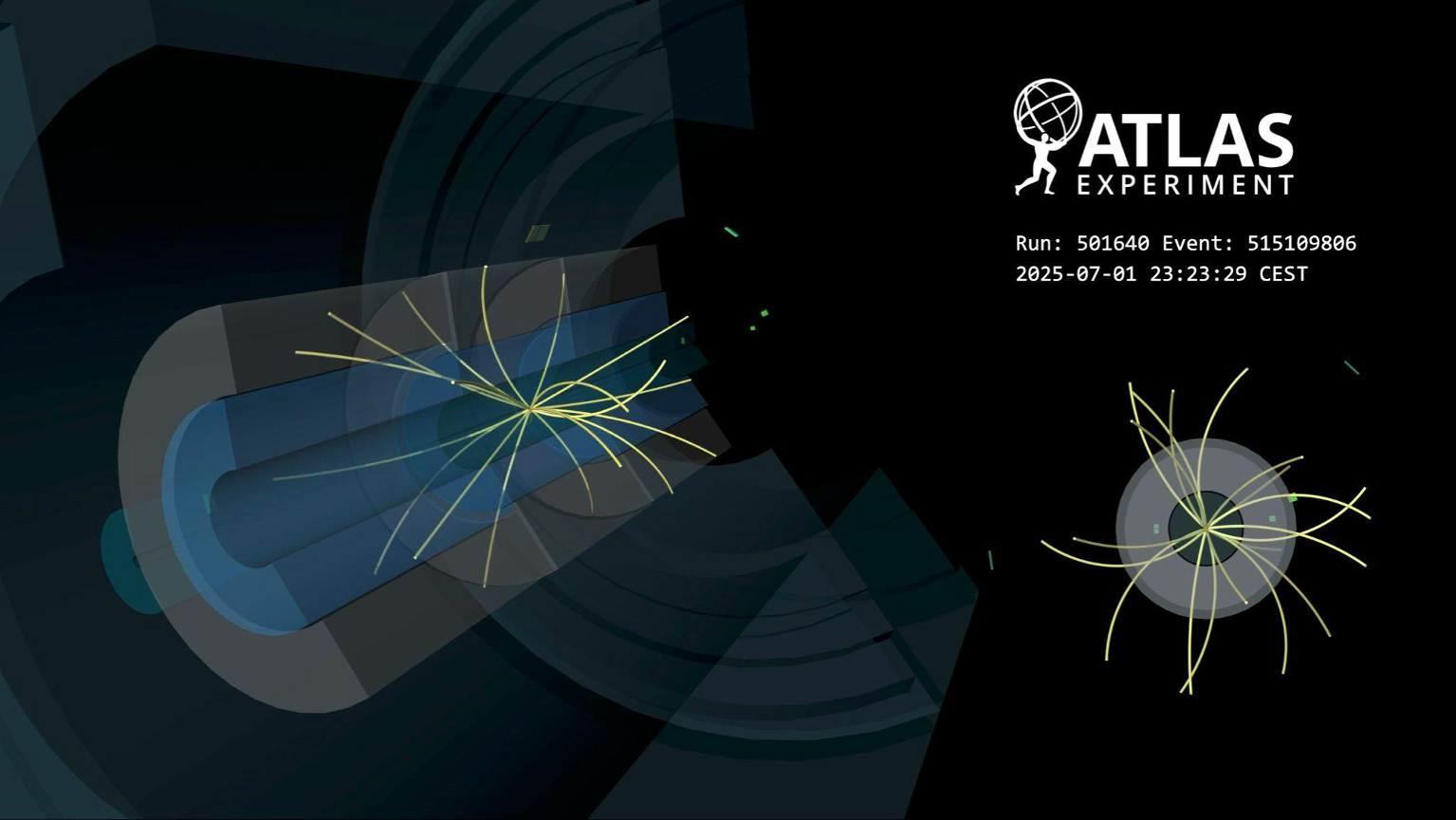 ATLAS Recreates Cosmic Ray Impacts in LHC For First Time