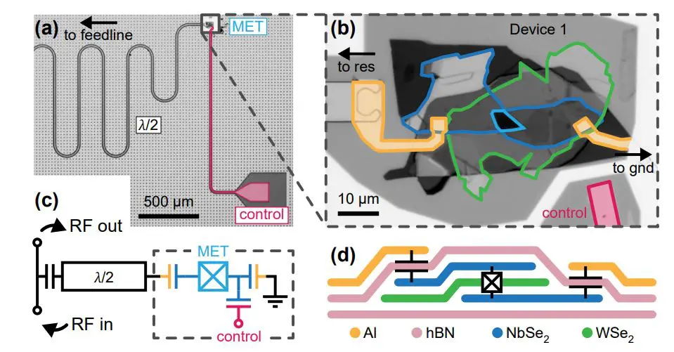 Van Der Waals Transmon Qubits Demonstrate Quantum Coherence and Enable Exploration of New Material Combinations
