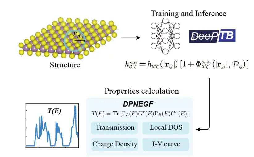 Deep Learning-Based Quantum Transport Simulations Enable Efficient Analysis of Two-Dimensional Materials