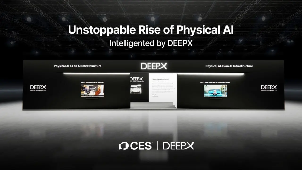 DEEPX Named “What Not To Miss” Exhibitor at CES 2026 for Second Year