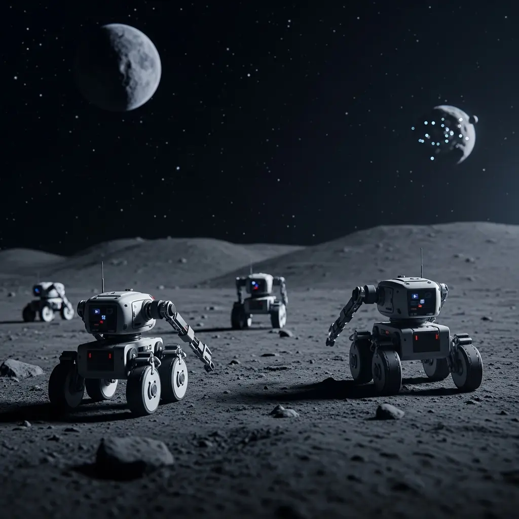 Multi-Robot Lunar Tests: Framework Achieves KPI for Three Realistic Scenarios