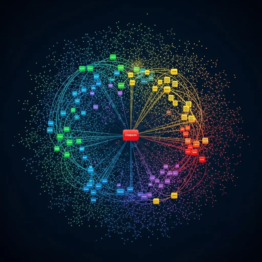 AI Combines Network Maps with Research Papers to Unlock Hidden Disease Connections