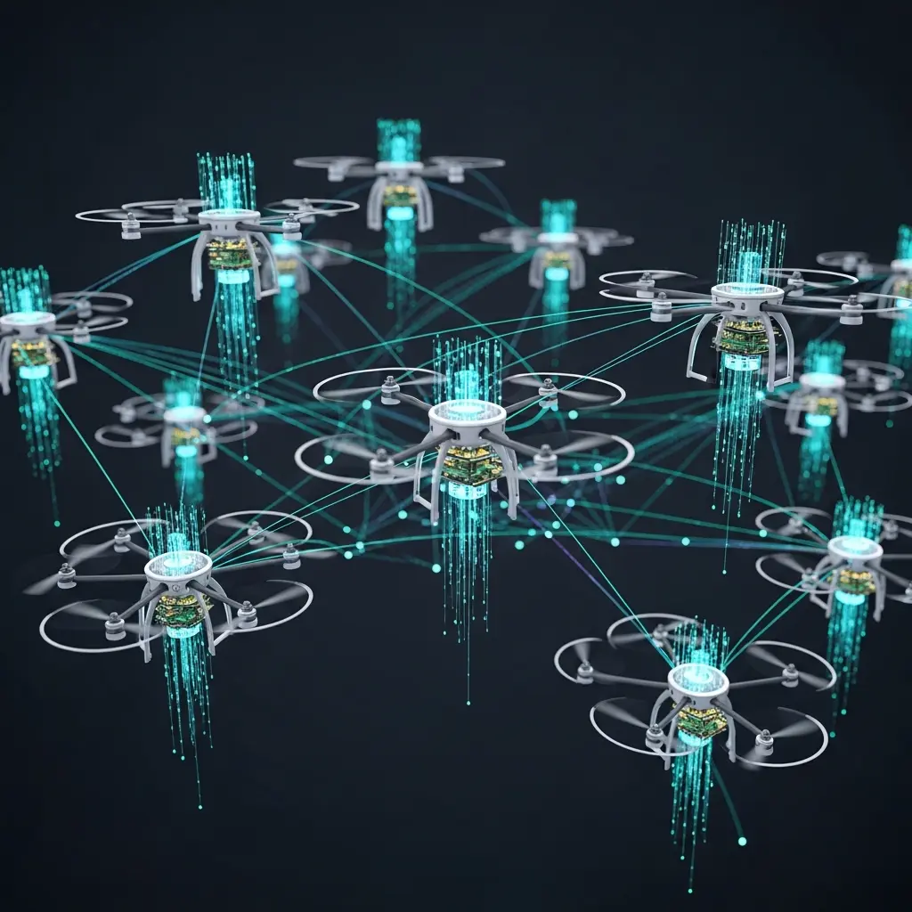 Drone Teamwork Boosts Secure Data Delivery with Optimised Flight Paths