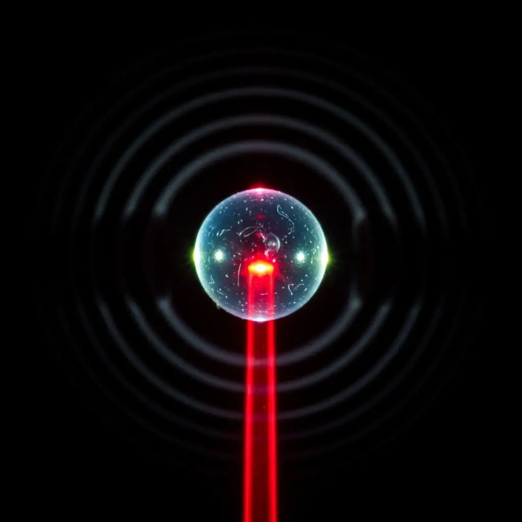 Levitated Microsphere Boosts Force Sensing at Tiny Scales