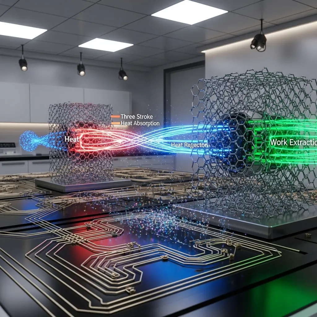 Quantum Heat Engine Achieves Higher Efficiency with Three-Stroke Isochoric Cycle in Graphene Systems