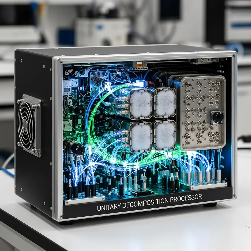 Layered Programmable Unitary Decompositions Demonstrate Universality Via 1D Field Theory Model