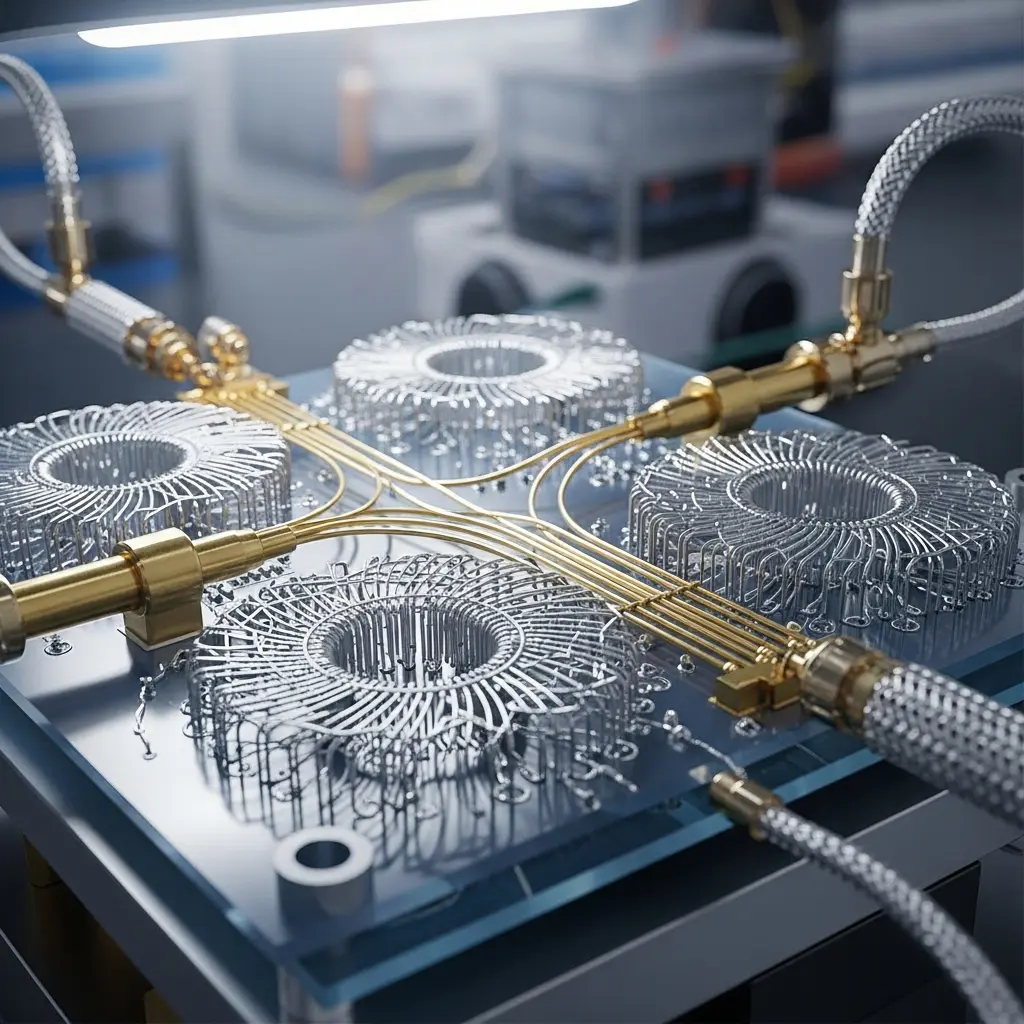 Microwave Dressed States in Superconducting Condensates Demonstrate Enhanced Separation Beyond BCS Theory