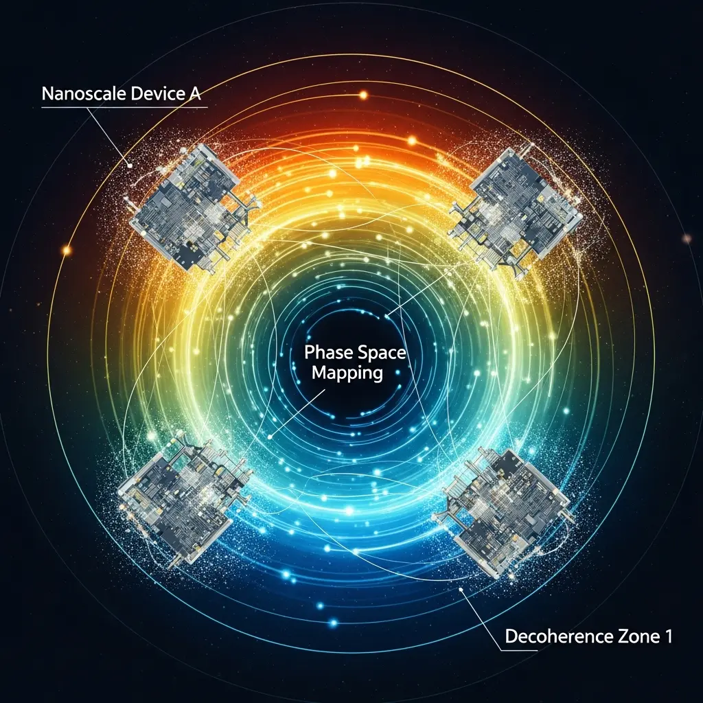Phase Space Framework Enables Scalable Nanoscale Technologies by Characterising Decoherence Challenges