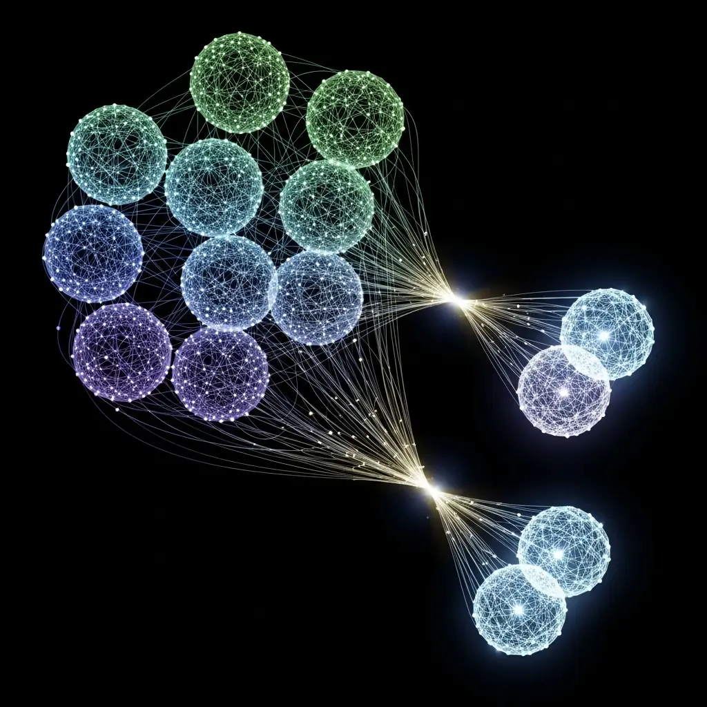Quantum Communication Enables Multipartite Reductions to Two-party Behaviour Via Simultaneous Purification