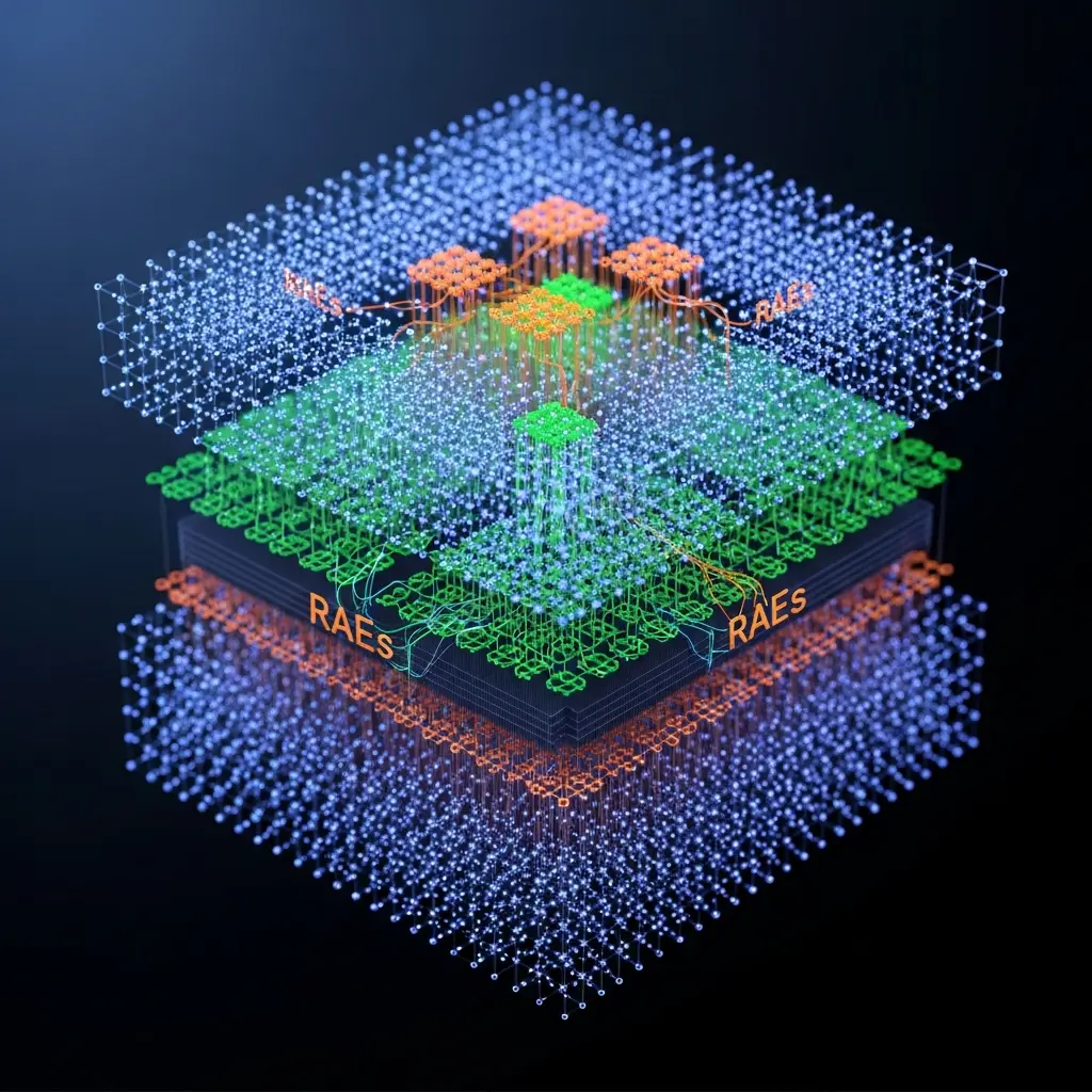 Scaling Text-To-Image Diffusion Transformers with RAEs Achieves Improved Fidelity