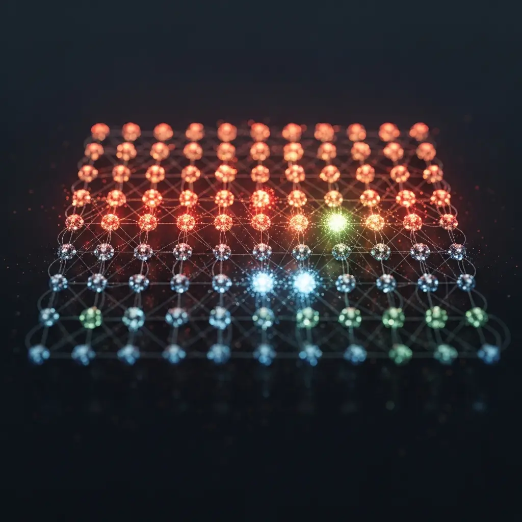 Quantinuum H2-2 Demonstrates Energy-Resolved Transport and 8x7 Lattice Localization