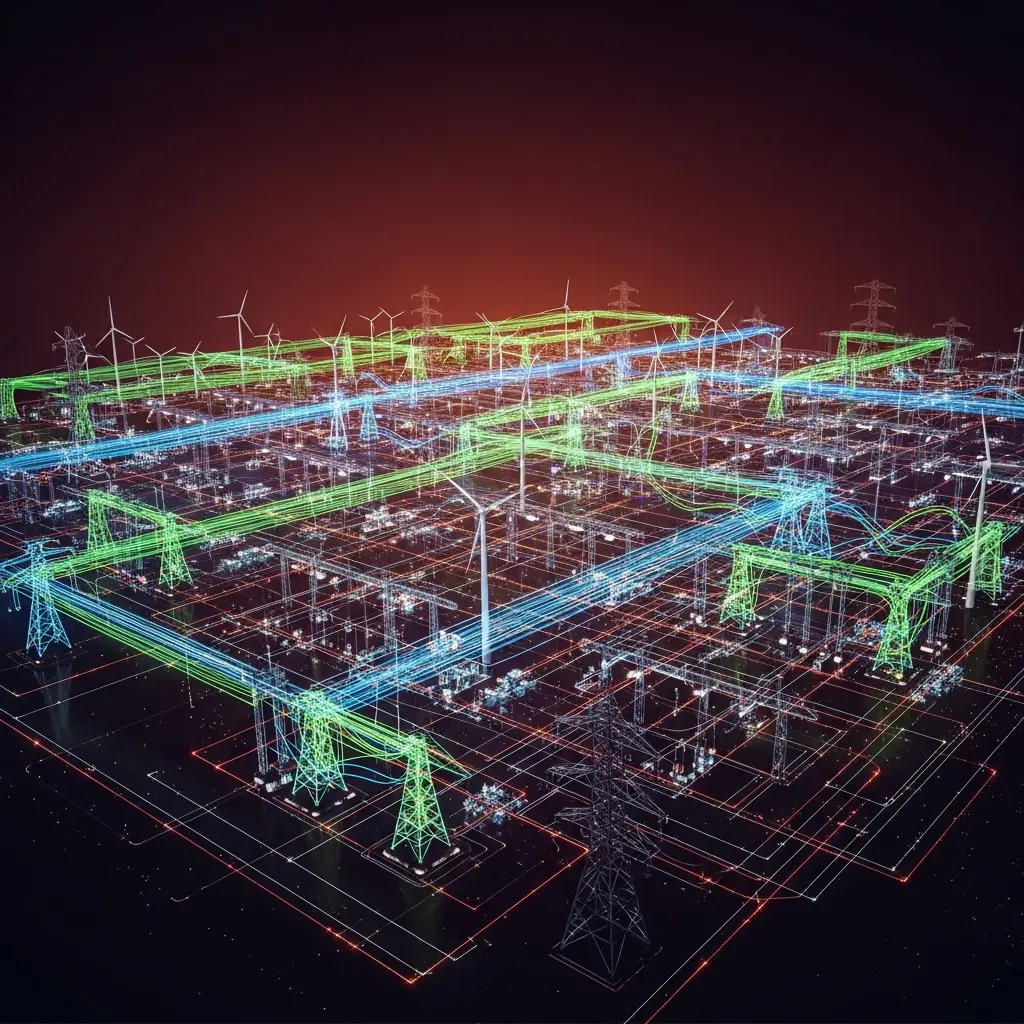 Physics-Informed Hybrid Dispatching Achieves Scalable Renewable Power System Optimisation