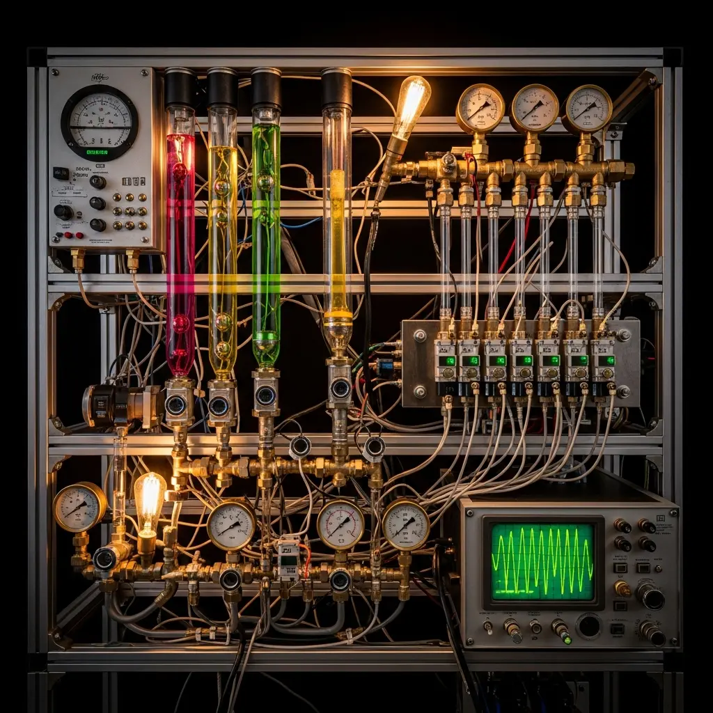Hydraulic Brain Demonstrates Zero-Lag Resonance with 0.316 Coherence and Bidirectional Coupling at 78.1ms