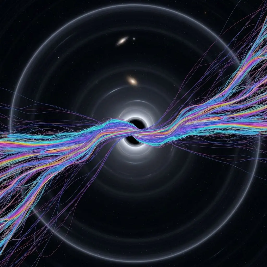 Black Hole Maths Unlocks Secrets of How Energy Flows in Exotic Matter