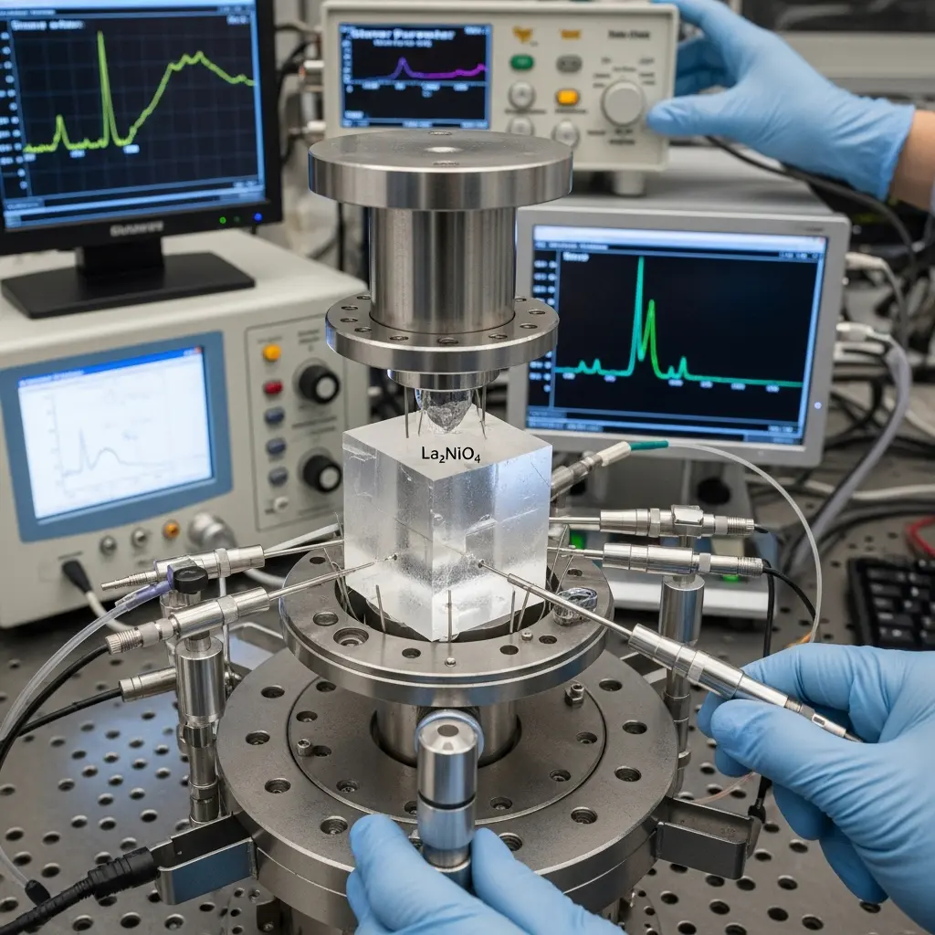 La₂NiO₄ under Pressure Exhibits Suppressed 0.4, 0.7 eV Stoner Parameter, Precluding Superconductivity