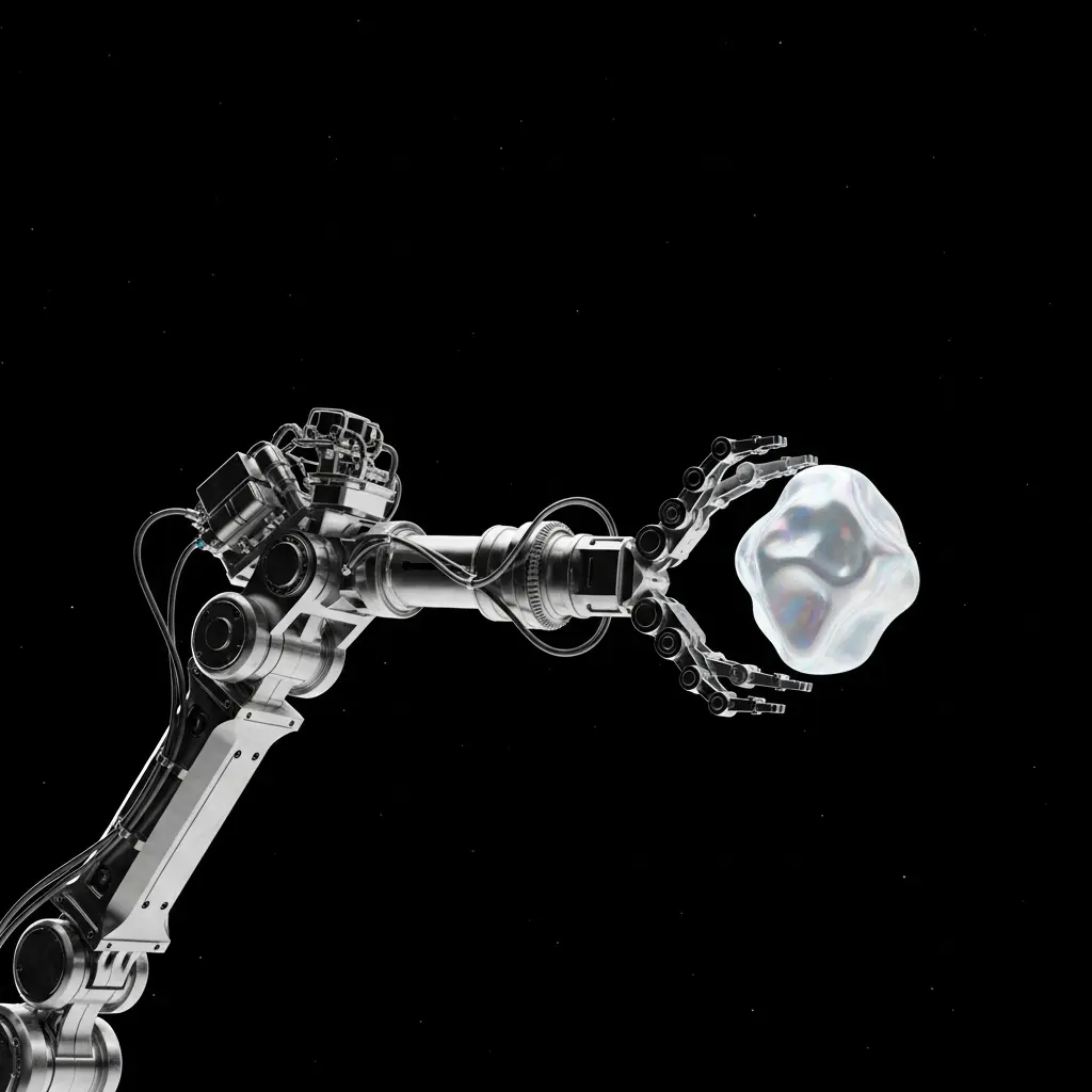 Online Inertia Parameter Estimation Enables Manipulation of Unknown Objects in Space Applications