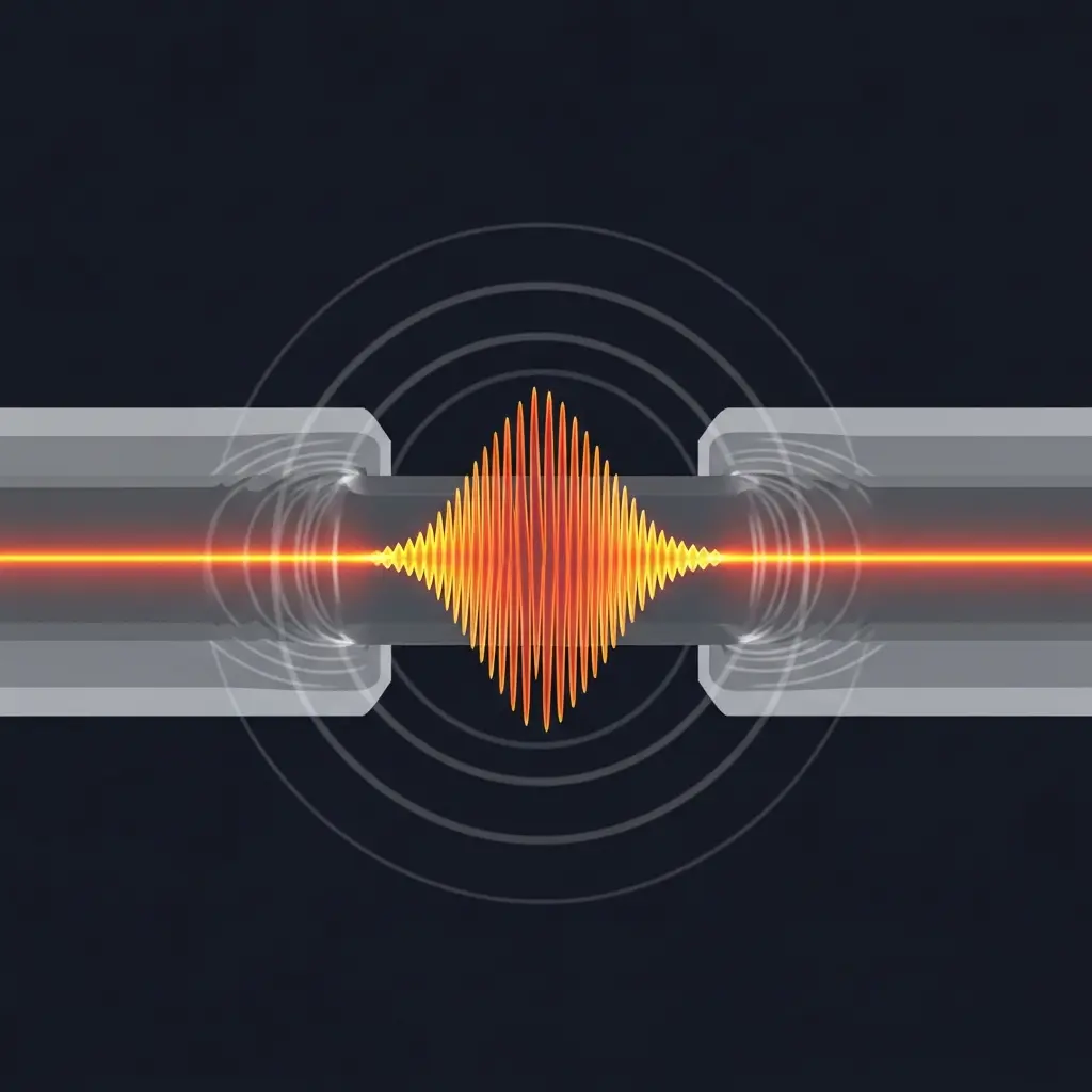 Sound Waves Boost Light Signal Control in Silicon Chips Without Extra Materials