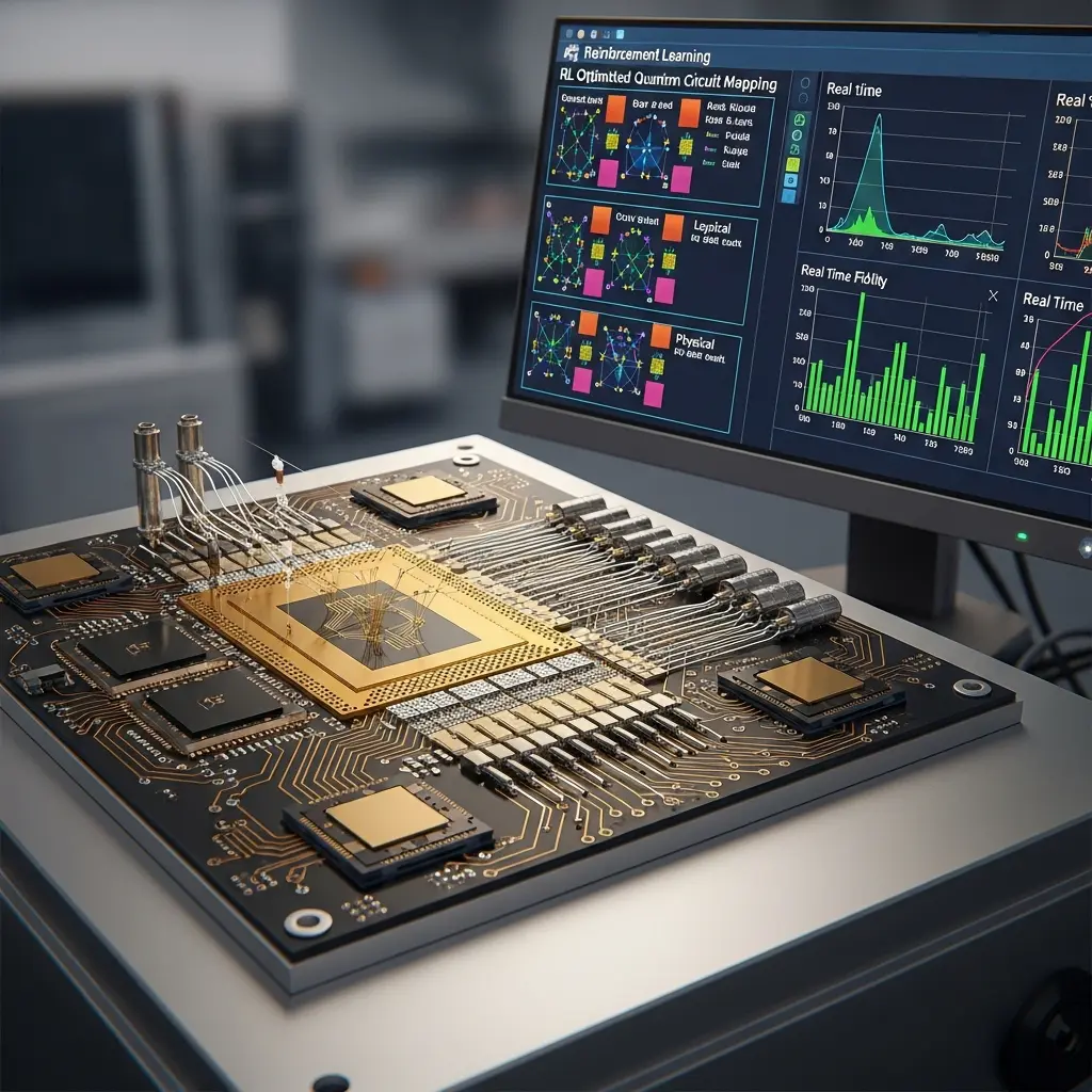 Deep Reinforcement Learning Enables Noise-Adaptive Quantum Circuit Mapping on Multi-Chip Systems, Achieving 0.60 Fidelity with 100 Qubit Circuits and 0.47, 0.87 Performance