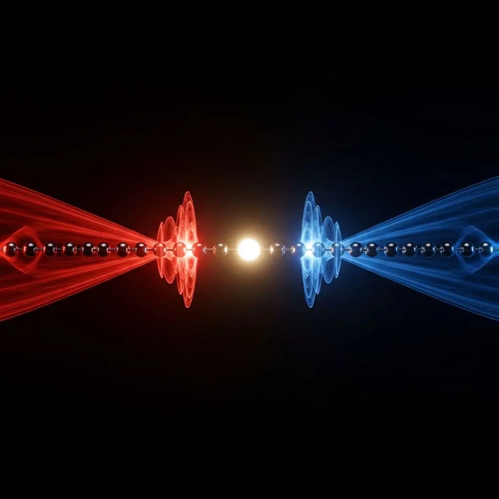 Opposing Voltages Stabilise Atomic Chains for Better Quantum Technology Control