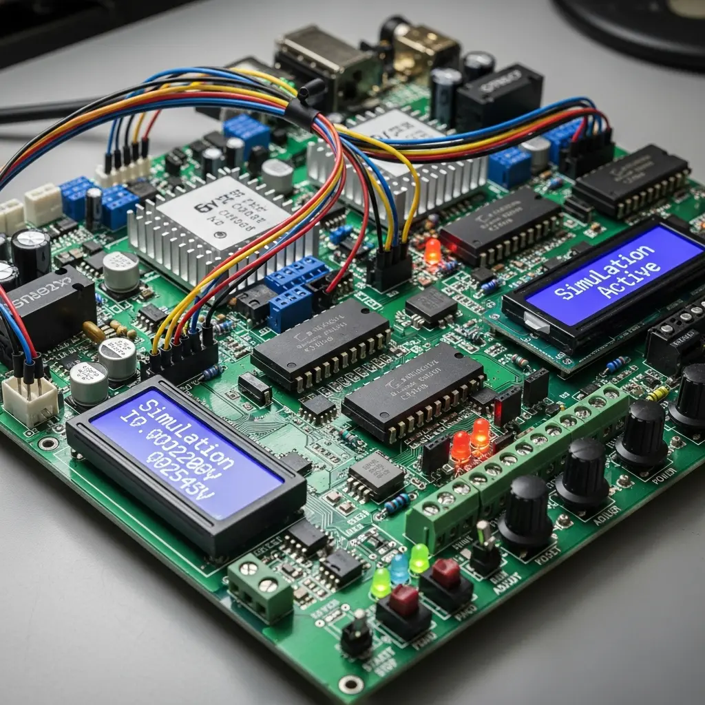 Ising Meson Spectroscopy Simulation Achieves Improved Resolution on Quantum Device Via Error-Resilient Techniques
