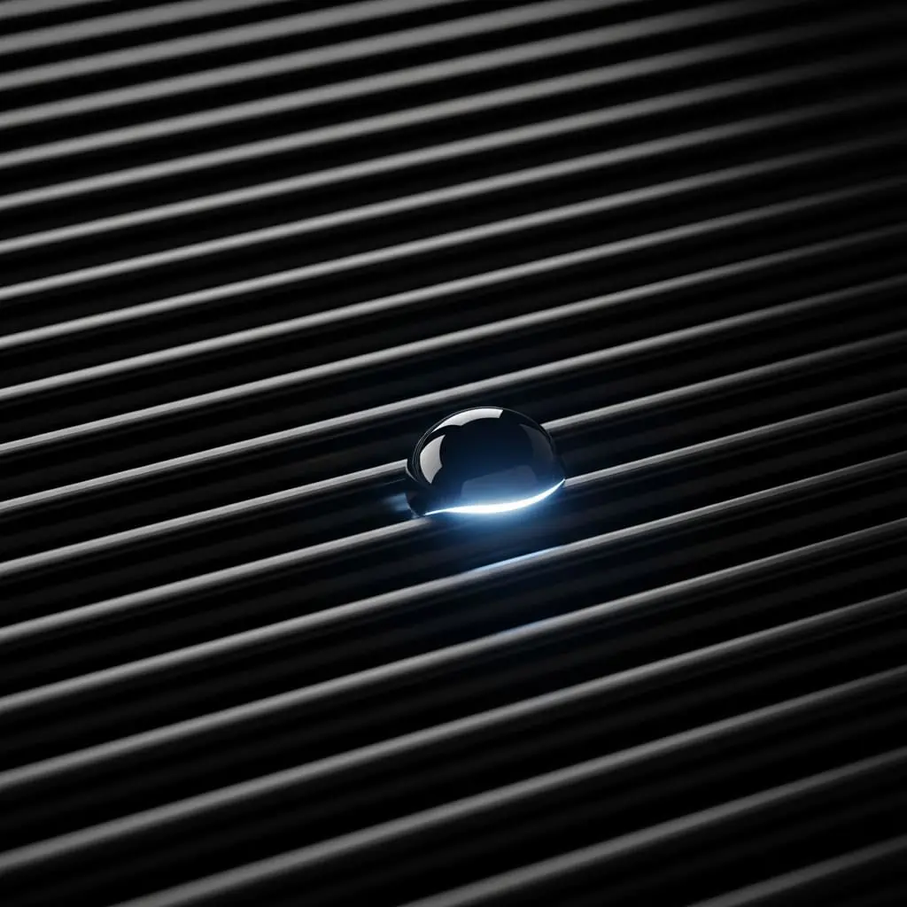 Machine Learning Reveals Links Between Surface Texture and Liquid Behaviour on Metal Alloys