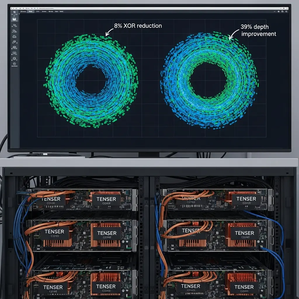 Circulant Structure Optimizes Linear Layers, Achieving 8% XOR Reduction and 39% Depth Improvement