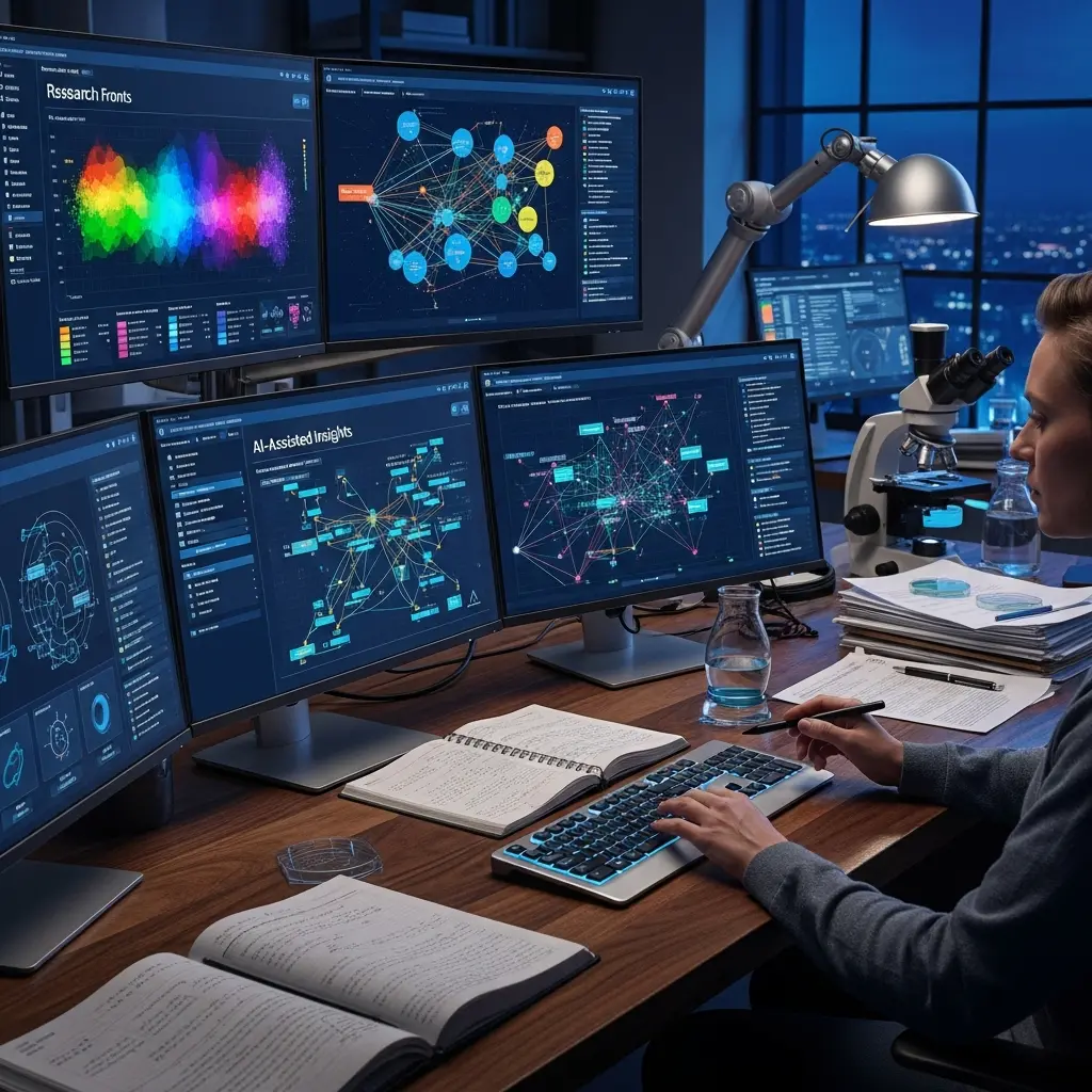 Large Language Models Empower Science of Science with New Tools for Research Front Detection