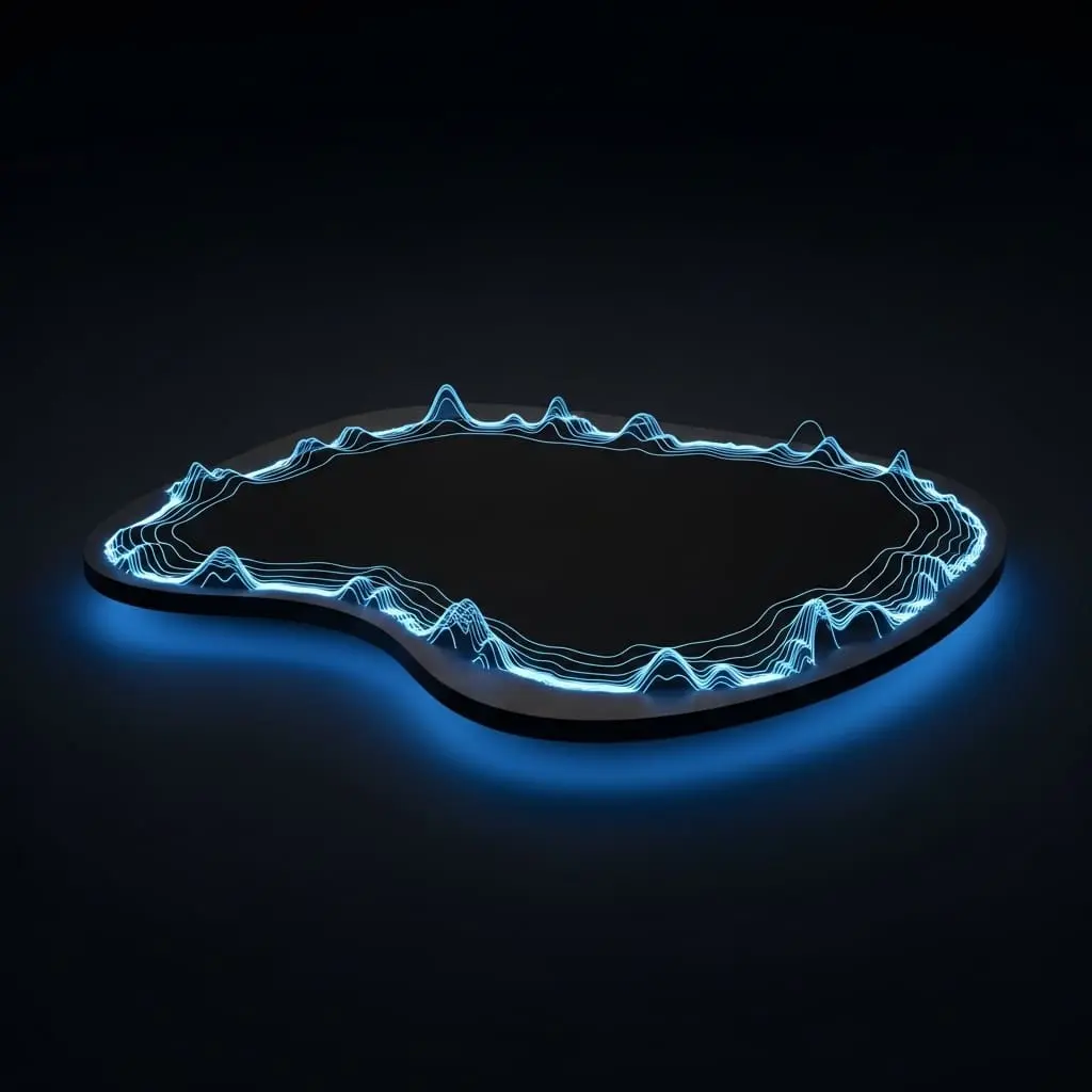 Material’s Internal Links Create Unusual Boundary Vibrations with Topological Properties