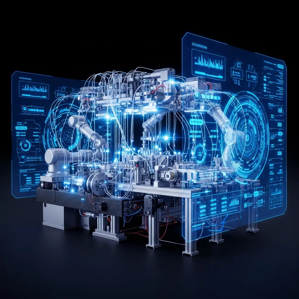 Shows Digital Twin Synchronization Architecture for Industry 4.0 Applications