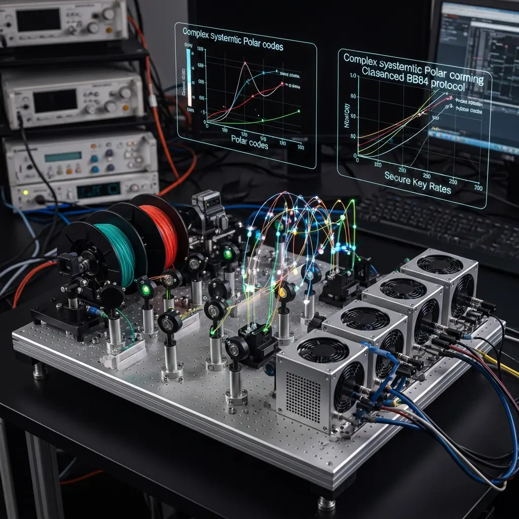 Quantum Key Distribution with Systematic Polar Coding Achieves Higher Rates Than BB84 and eBB84