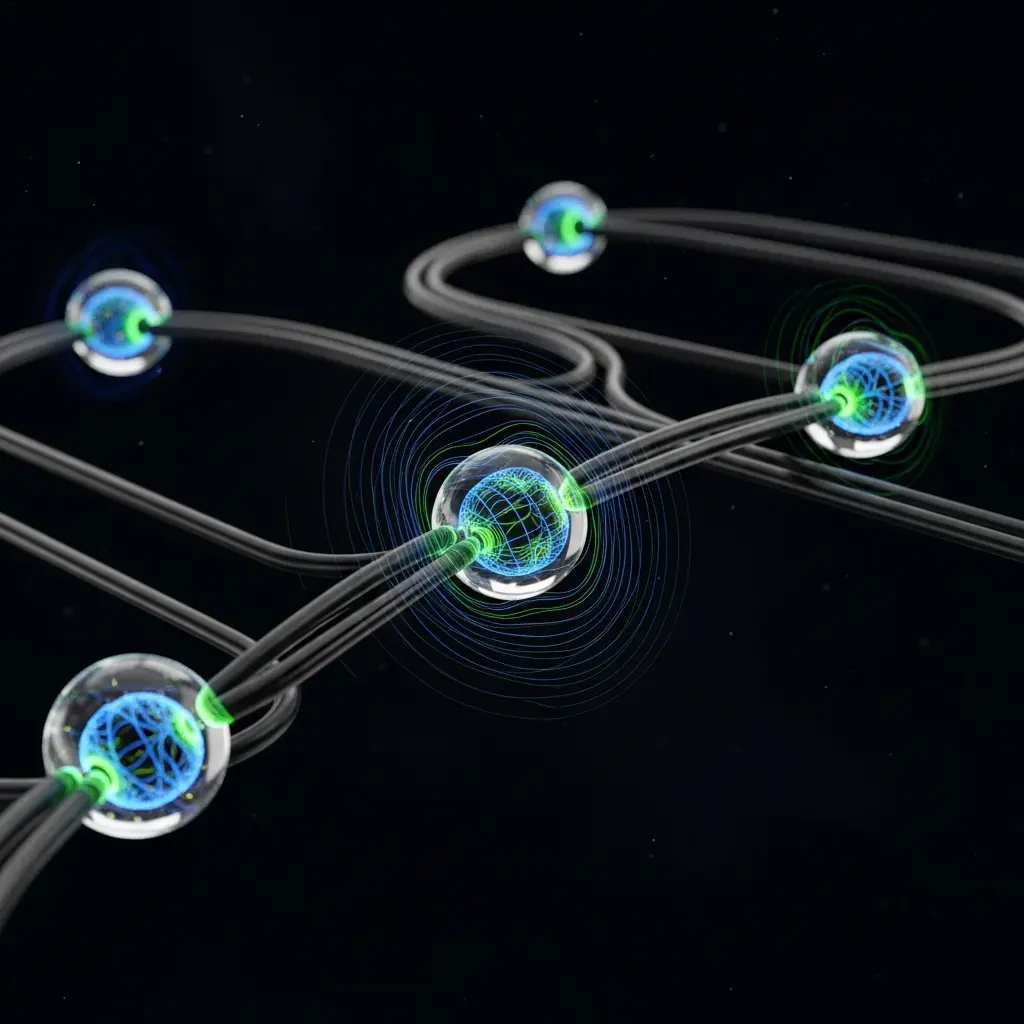 Quantum Circuit Algorithm Achieves Topological Invariant Calculation for Many-Body Magnets
