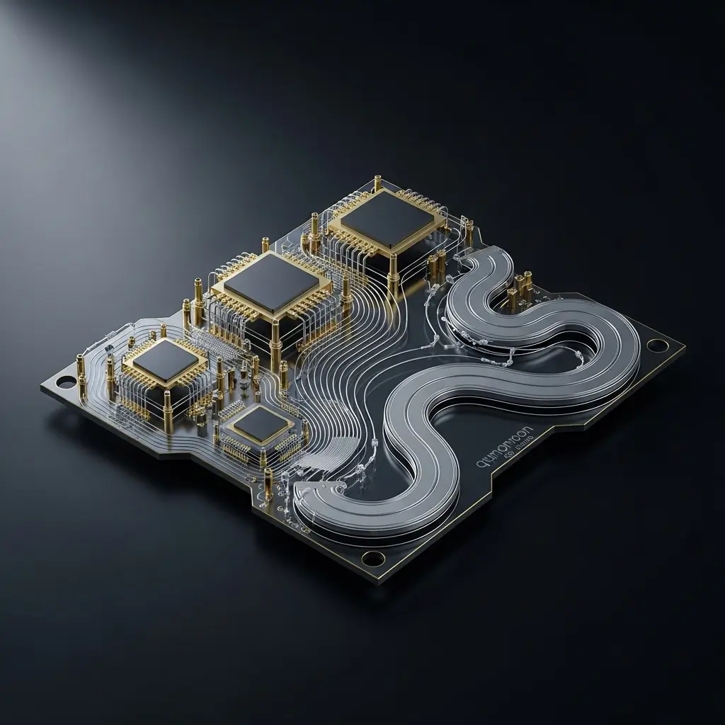Trigonometric Continuous-Variable Gates Enable Efficient Hybrid Qubit-Qumode Simulations