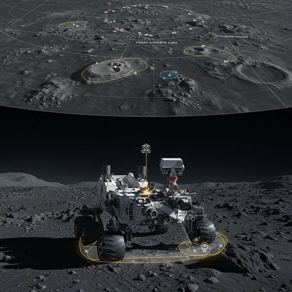 Planetary Robotics Achieves Accurate Localisation Using Vision Foundation Models and Aerial Maps