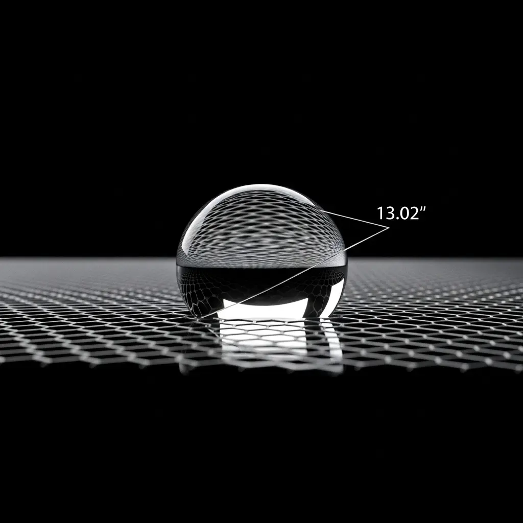 Machine Learning Potential Achieves Contact Angle of on Graphene Surfaces