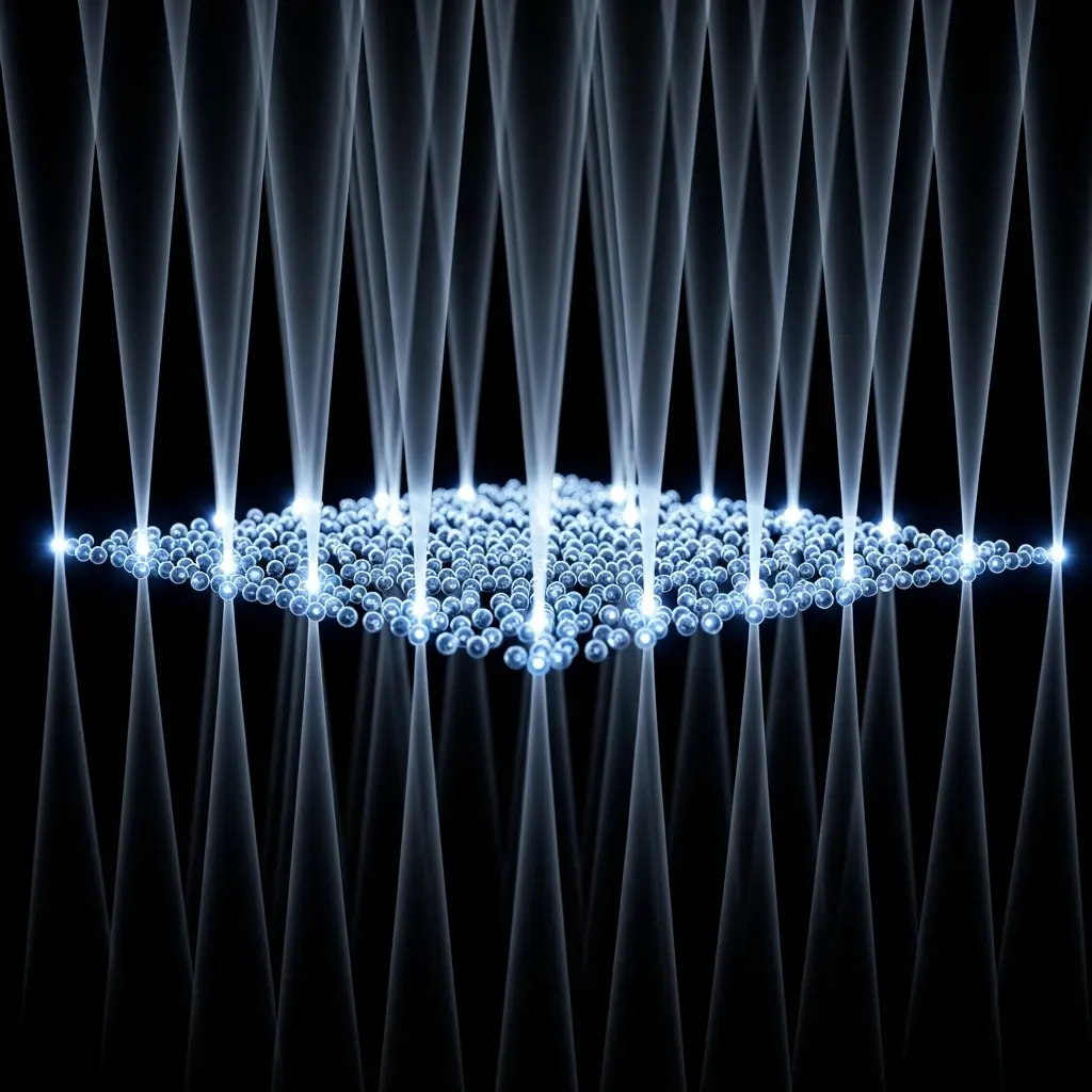 Strontium Tweezer Array Achieves 0.81m Waist for Quantum Computing Advances