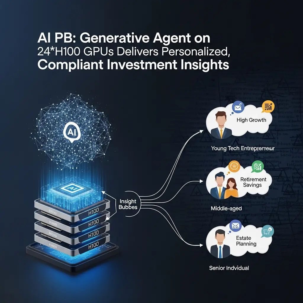 AI PB: Generative Agent on 24×H100 GPUs Delivers Personalized, Compliant Investment Insights
