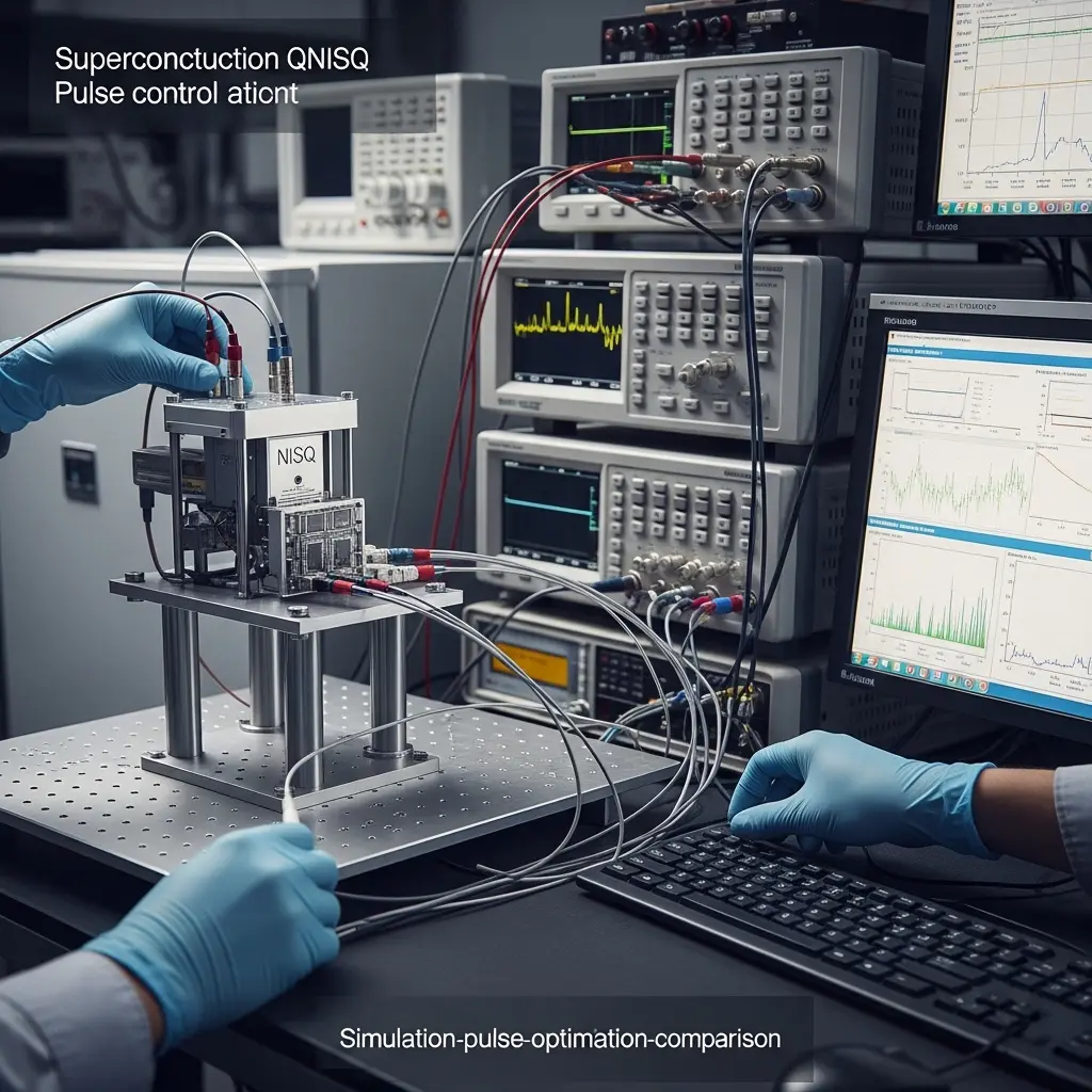 Quantum GRAPE Pulse Optimization with QubitPulseOpt Bridges Sim-to-Real Gap in Noisy Intermediate-Scale Quantum Computation