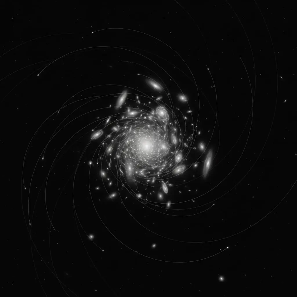 Dark Matter’s Hidden Forces May Explain Early Universe Structures